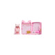 MGA Entertainment Na! Na! Na! Surprise 3-in-1 Backpack Bedroom Serie 3 Playset - Pink Kitty, Spielfigur