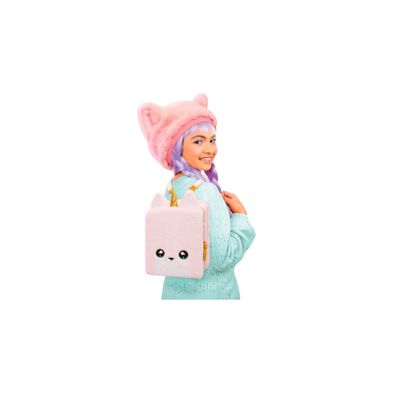 MGA Entertainment Na! Na! Na! Surprise 3-in-1 Backpack Bedroom Unicorn Britney Sparkles, Puppe