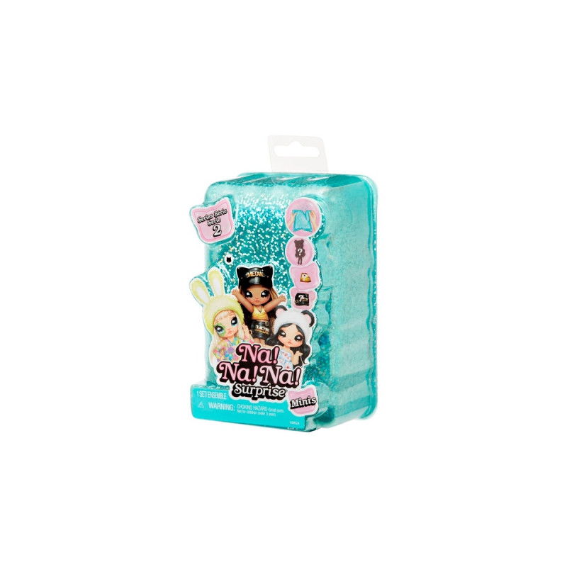 MGA Entertainment Na! Na! Na! Surprise Minis Serie 2, Puppe(sortierter Artikel, eine Figur)