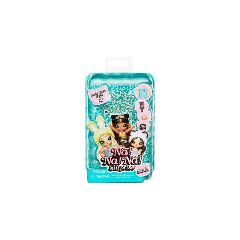 MGA Entertainment Na! Na! Na! Surprise Minis Serie 2, Puppe(sortierter Artikel, eine Figur)