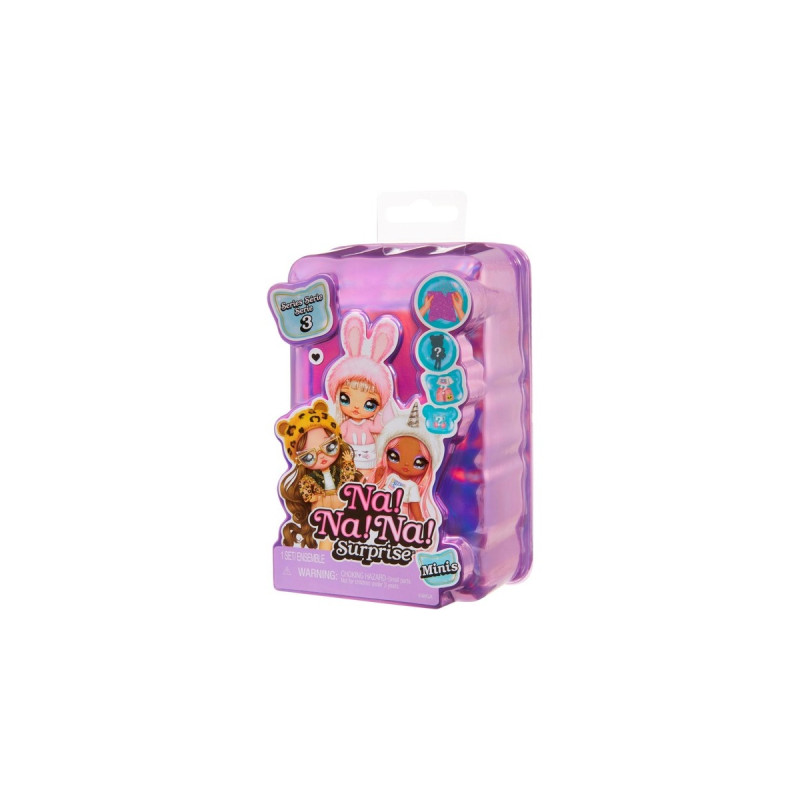MGA Entertainment Na! Na! Na! Surprise Minis Serie 3, Puppe(sortierter Artikel, eine Figur)