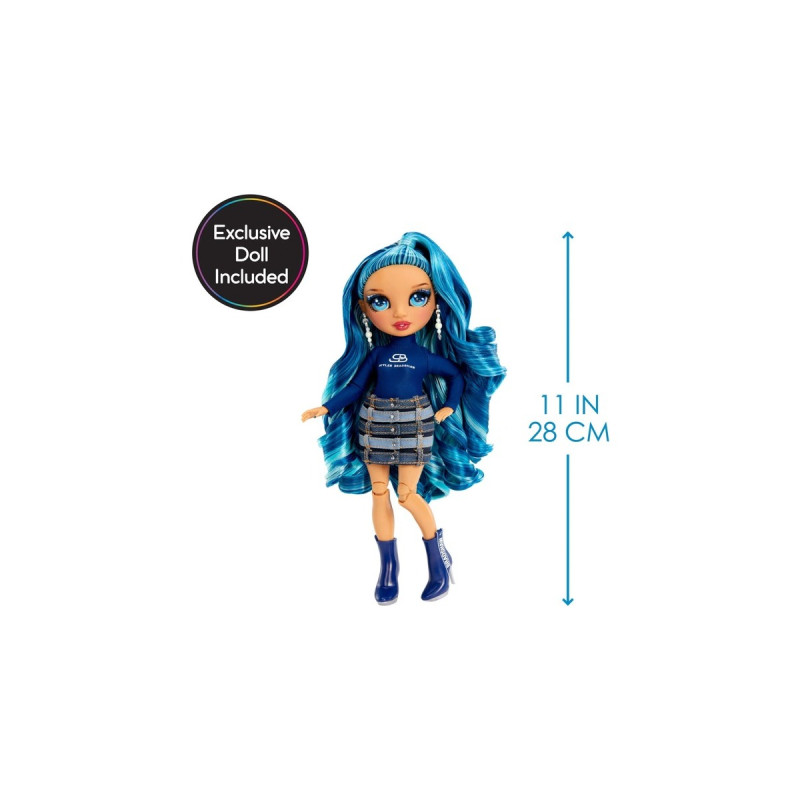 MGA Entertainment Rainbow High High Dream & Design Fashion Studio Playset mit Skyler, Puppe