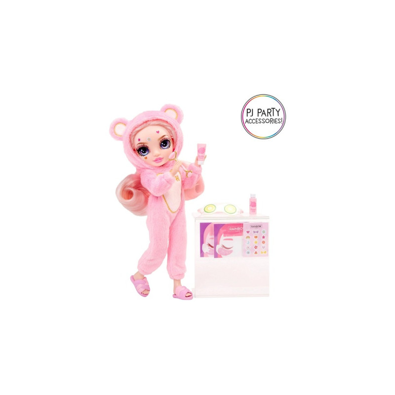 MGA Entertainment Rainbow High Junior High PJ Party - Bella (Pink), Puppe
