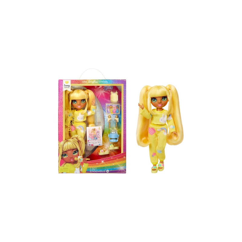 MGA Entertainment Rainbow High Junior High PJ Party - Sunny (Yellow), Puppe