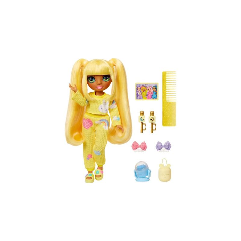 MGA Entertainment Rainbow High Junior High PJ Party - Sunny (Yellow), Puppe