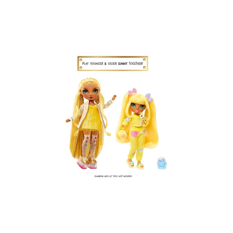 MGA Entertainment Rainbow High Junior High PJ Party - Sunny (Yellow), Puppe