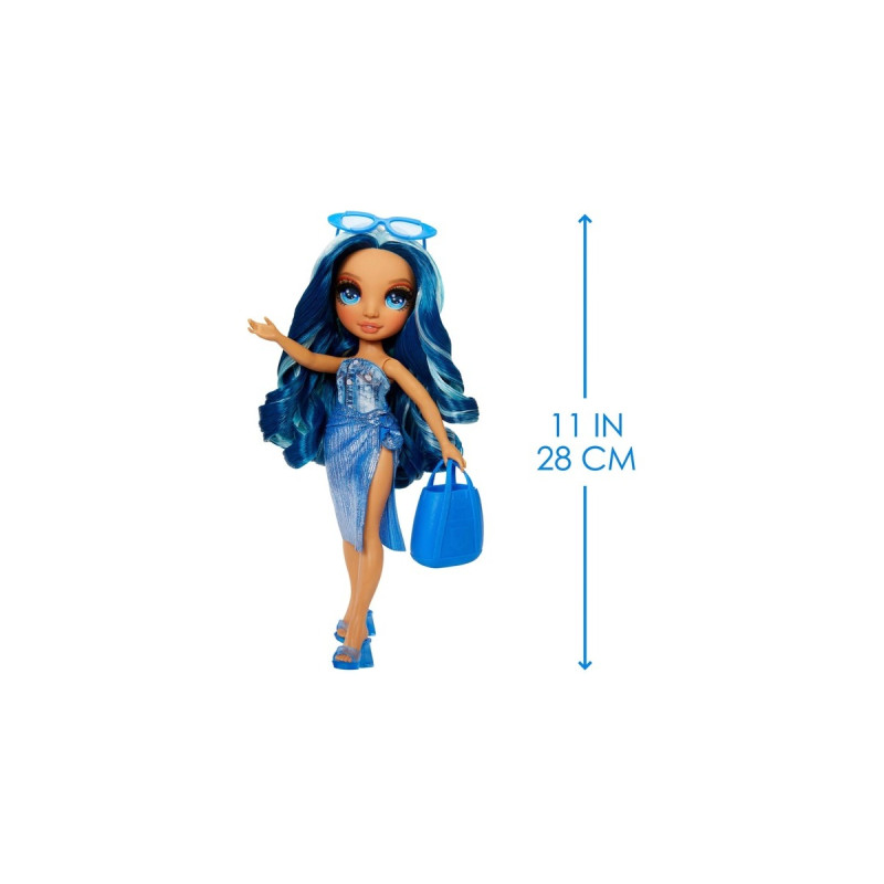 MGA Entertainment Rainbow High Swim & Style - Skyler (Blue), Puppe
