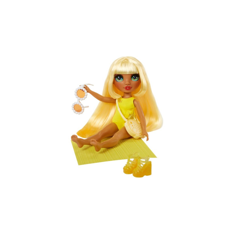 MGA Entertainment Rainbow High Swim & Style - Sunny (Yellow), Puppe
