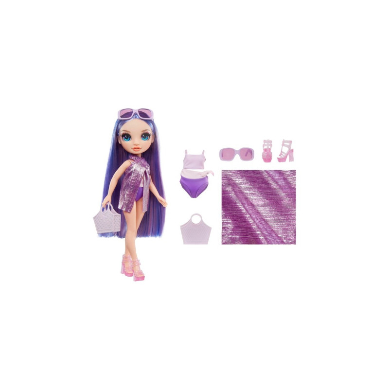 MGA Entertainment Rainbow High Swim & Style - Violet (Purple), Puppe