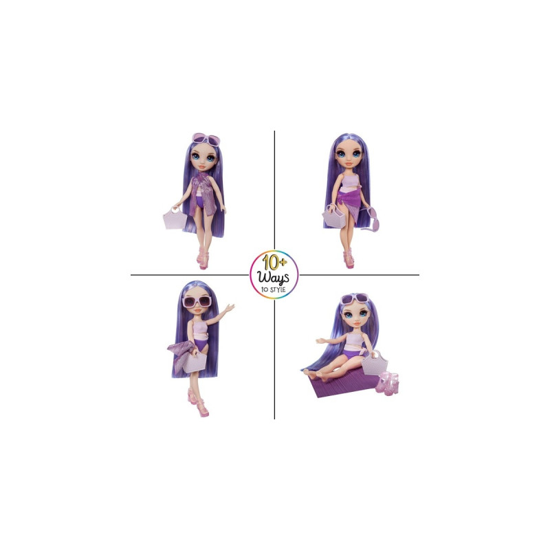 MGA Entertainment Rainbow High Swim & Style - Violet (Purple), Puppe