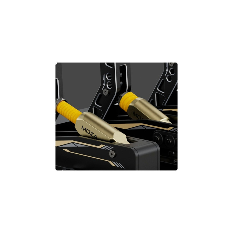 MOZA CRP Pedals, Pedale(schwarz/gold)