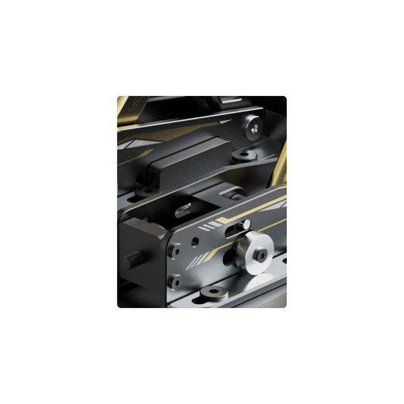 MOZA CRP Pedals, Pedale(schwarz/gold)