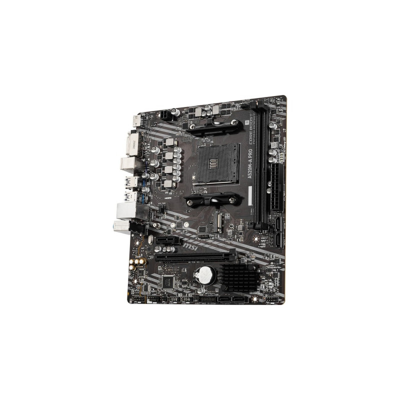 MSI A520M-A PRO, Mainboard