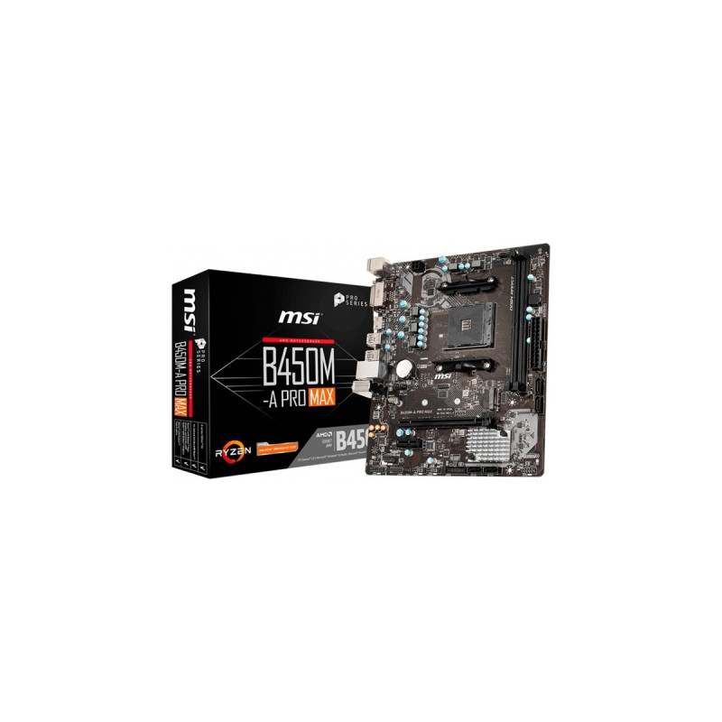 MSI B450M-A PRO MAX, Mainboard