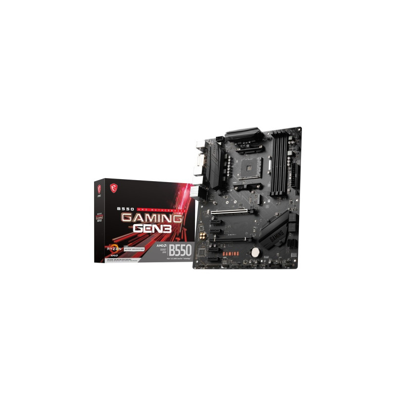 MSI B550 GAMING GEN3, Mainboard(schwarz, Outlet)