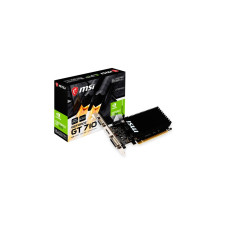 MSI GeForce GT 710 2GD3H LP, Grafikkarte(HDMI, DVI-D, VGA)