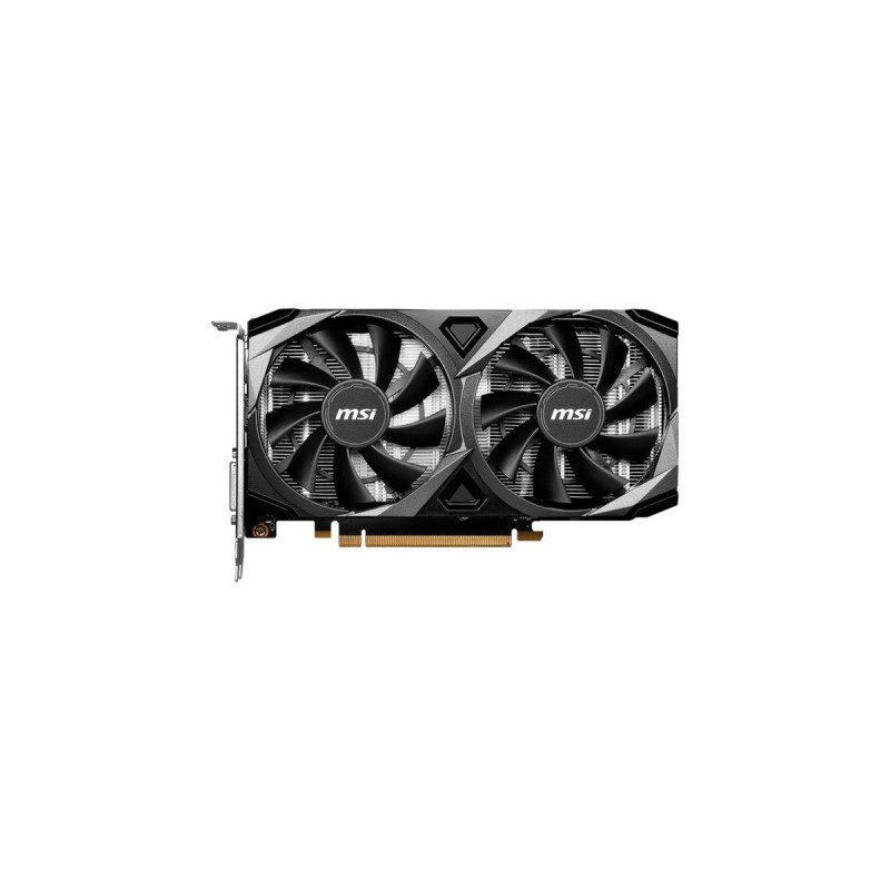 MSI GeForce RTX 3050 Ventus 2X XS 8G OC, Grafikkarte(1x DisplayPort, 1x HDMI 2.1, 1x DVI-D)