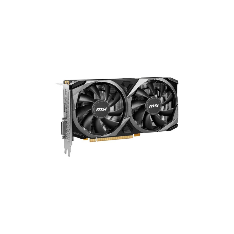 MSI GeForce RTX 3050 Ventus 2X XS 8G OC, Grafikkarte(1x DisplayPort, 1x HDMI 2.1, 1x DVI-D)