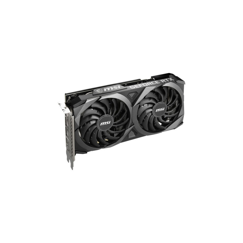 MSI GeForce RTX 3060 VENTUS 2X 12G OC, Grafikkarte(3x DisplayPort, 1x HDMI 2.1)