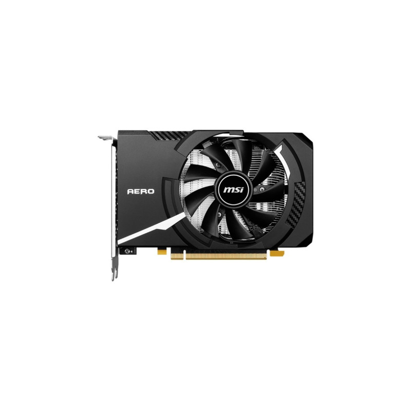 MSI GeForce RTX 4060 AERO ITX 8G OC, Grafikkarte(DLSS 3, 3x DisplayPort, 1x HDMI 2.1)
