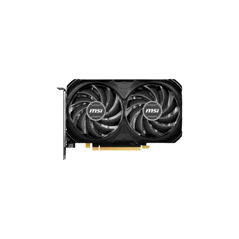 MSI GeForce RTX 4060 Ti VENTUS 2X BLACK 16G OC, Grafikkarte(DLSS 3, 3x DisplayPort, 1x HDMI 2.1)