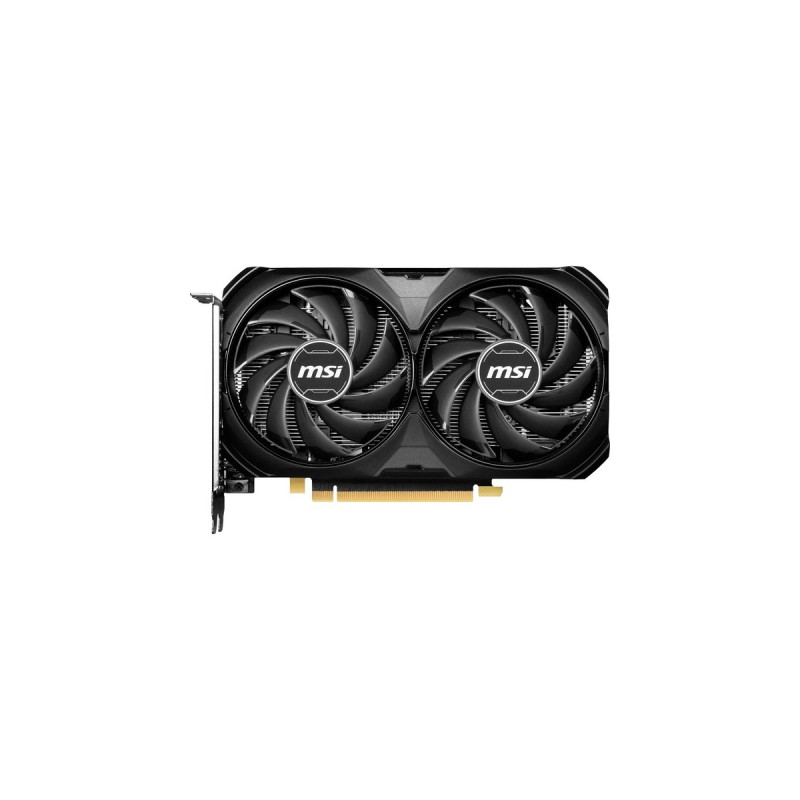 MSI GeForce RTX 4060 Ti VENTUS 2X BLACK 8G OC, Grafikkarte(DLSS 3, 3x DisplayPort, 1x HDMI 2.1)