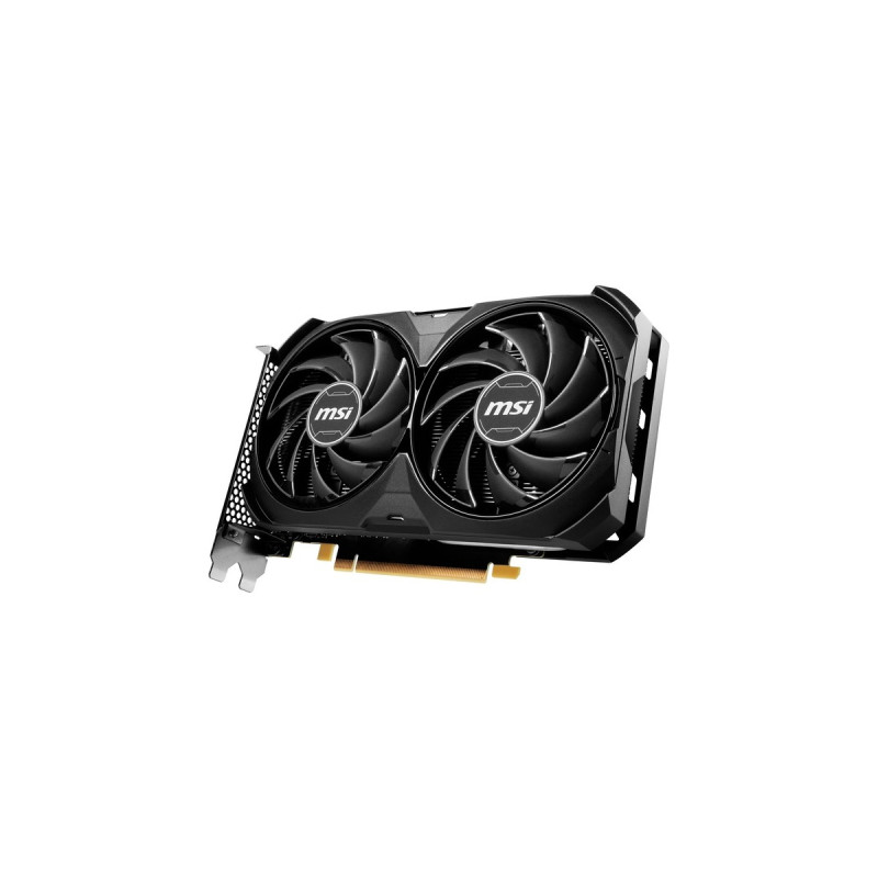 MSI GeForce RTX 4060 Ti VENTUS 2X BLACK 8G OC, Grafikkarte(DLSS 3, 3x DisplayPort, 1x HDMI 2.1)
