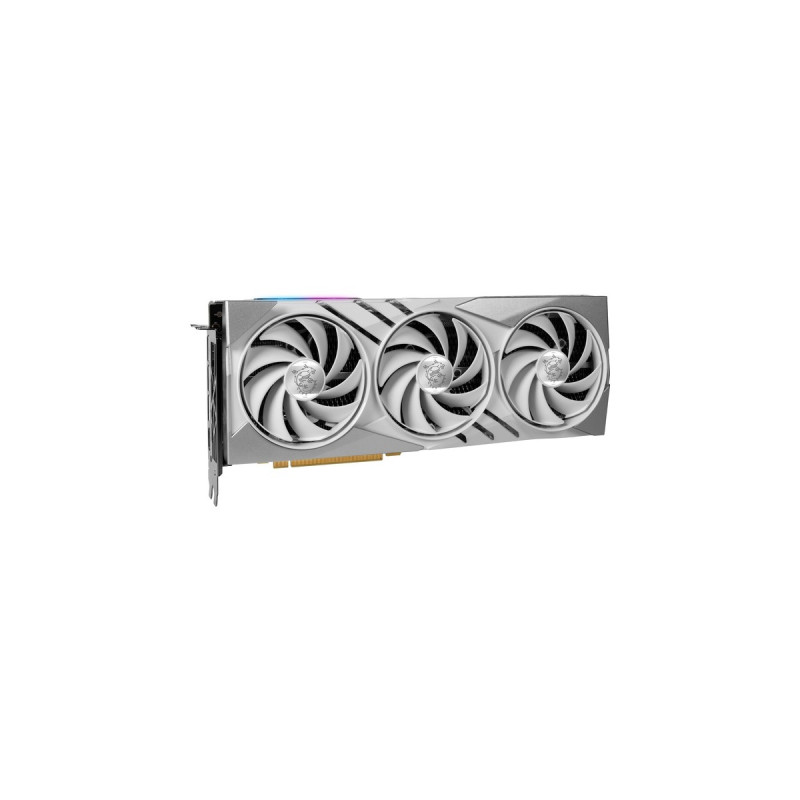 MSI GeForce RTX 4070 SUPER 12G GAMING X SLIM WHITE, Grafikkarte(DLSS 3, 3x DisplayPort, 1x HDMI 2.1)