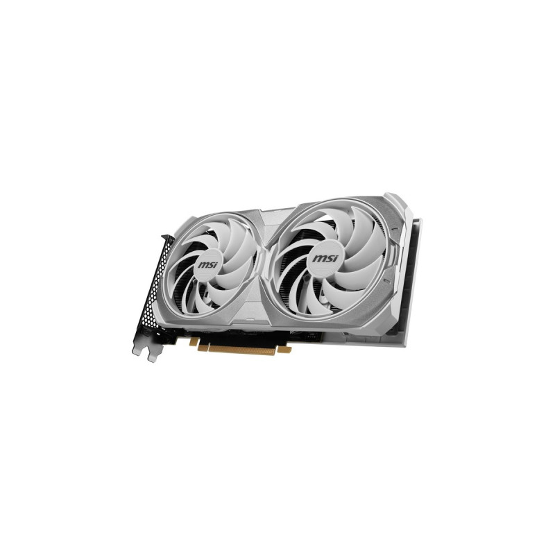 MSI GeForce RTX 4070 SUPER 12G VENTUS 2X WHITE OC, Grafikkarte(DLSS 3, 3x DisplayPort, 1x HDMI 2.1)