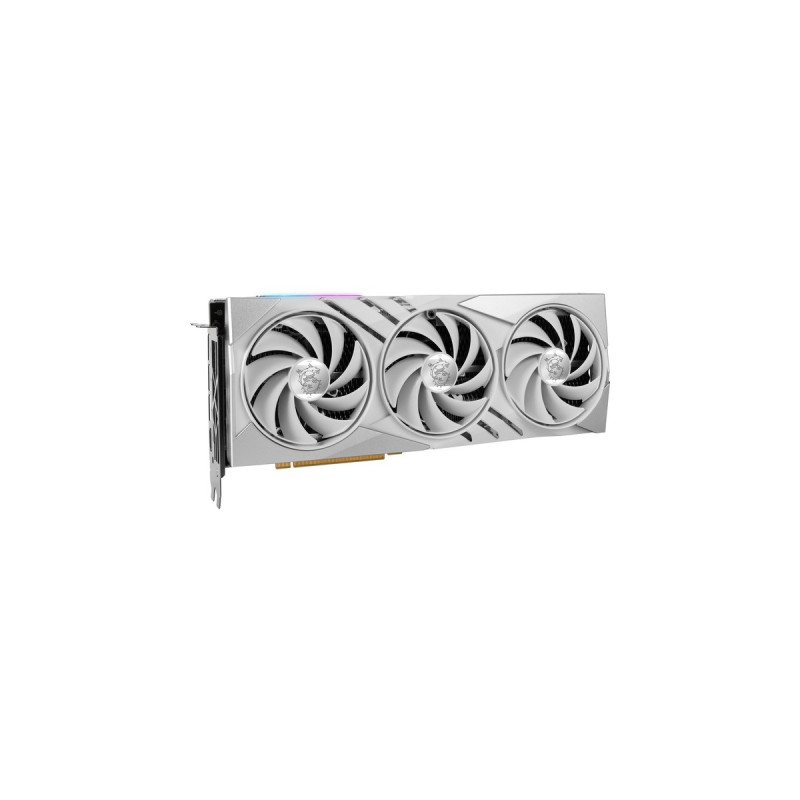 MSI GeForce RTX 4070 Ti SUPER 16G GAMING X SLIM WHITE, Grafikkarte(weiß, DLSS 3, 3x DisplayPort, 1x HDMI 2.1a)