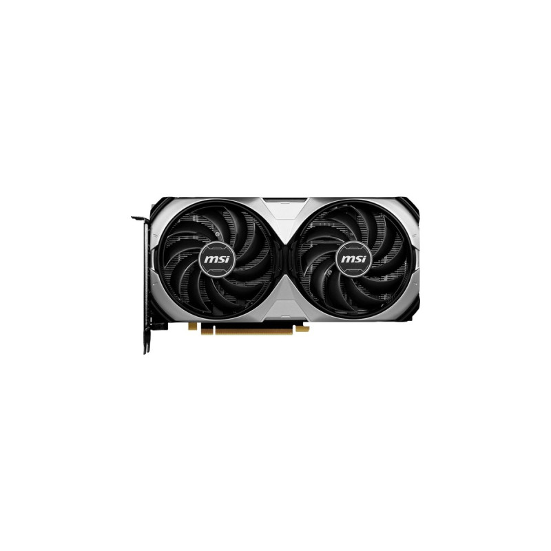 MSI GeForce RTX 4070 VENTUS 2X E OC, Grafikkarte(DLSS 3, 3x DisplayPort, 1x HDMI 2.1)