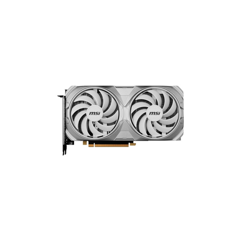 MSI GeForce RTX 4070 VENTUS 2X OC WHITE, Grafikkarte(DLSS 3, 3x DisplayPort, 1x HDMI 2.1)
