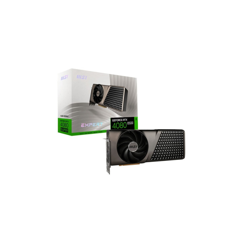 MSI GeForce RTX SUPER 16G EXPERT, Grafikkarte(DLSS 3, 3x DisplayPort, 1x HDMI 2.1)