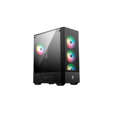 MSI MAG FORGE 112R, Tower-Gehäuse(schwarz, Tempered Glass)