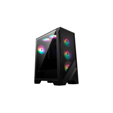 MSI MAG FORGE 120A AIRFLOW , Tower-Gehäuse(schwarz, Tempered Glass)