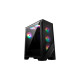 MSI MAG FORGE 120A AIRFLOW , Tower-Gehäuse(schwarz, Tempered Glass)