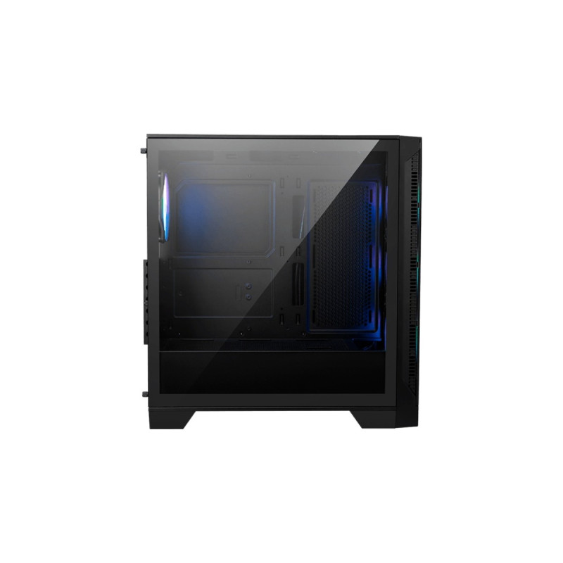 MSI MAG FORGE 320R AIRFLOW, Tower-Gehäuse(schwarz, Tempered Glass)