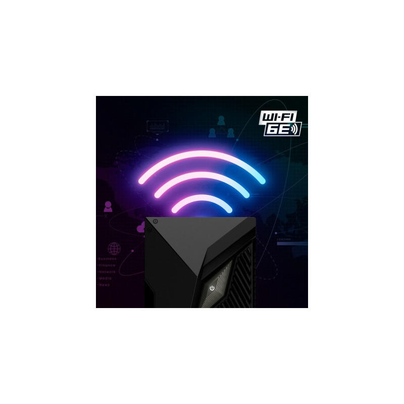 MSI MAG Infinite S3 13NUB5-1206AT, Gaming-PC(schwarz/transparent, Windows 11 Home 64-Bit)