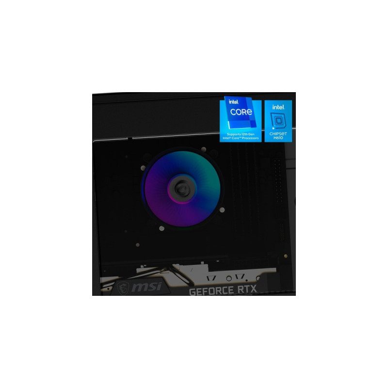 MSI MAG Infinite S3 13NUB5-1206AT, Gaming-PC(schwarz/transparent, Windows 11 Home 64-Bit)