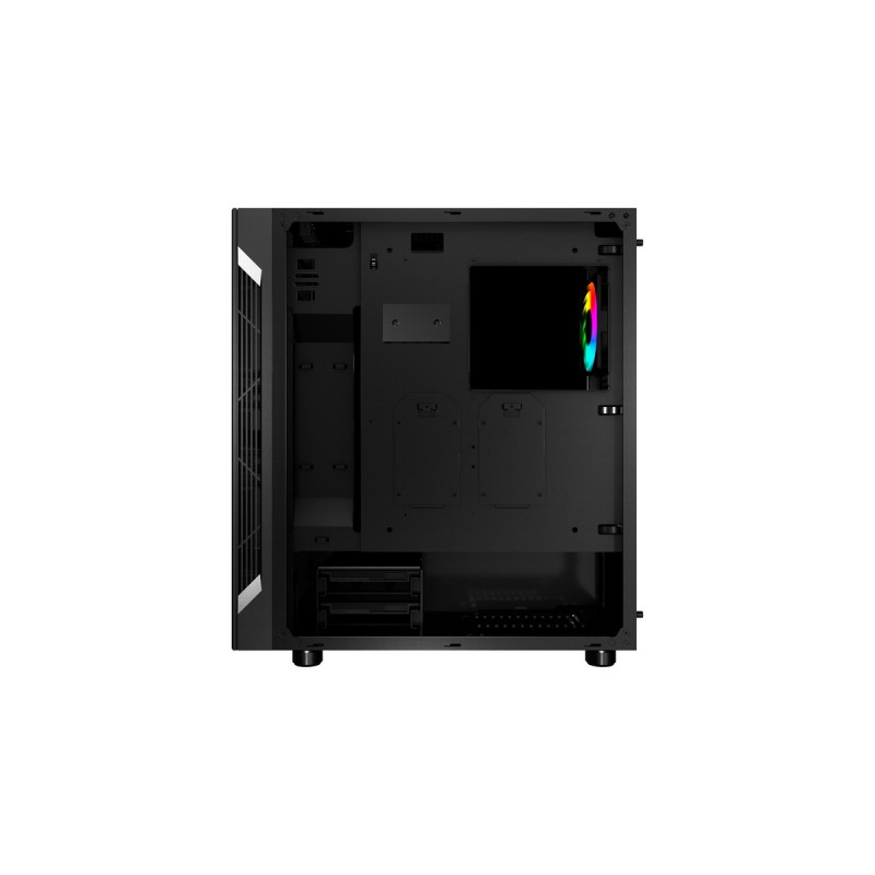 MSI MAG VAMPIRIC 010X, Tower-Gehäuse(schwarz, Seitenteil aus Tempered Glass)