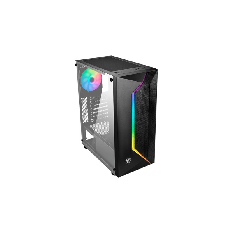 MSI MAG Vampiric 100R , Tower-Gehäuse(schwarz, Tempered Glass)