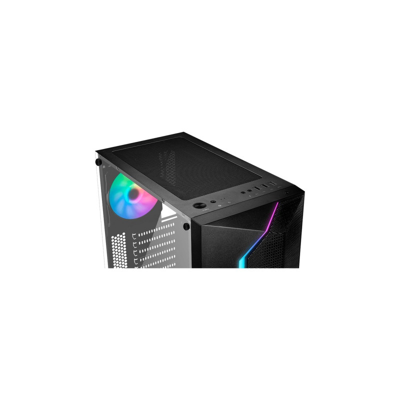 MSI MAG Vampiric 100R , Tower-Gehäuse(schwarz, Tempered Glass)