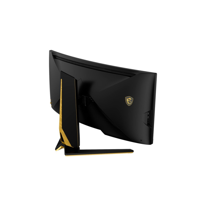 MSI MEG 342CDE QD-OLED, Gaming-Monitor(86.8 cm (34 Zoll), schwarz/gold, UWQHD, QD-OLED, 175Hz Panel)