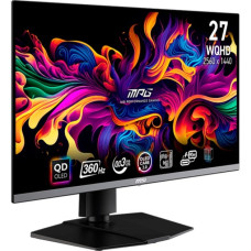 MSI MPG 271QRXDE QD-OLED, Gaming-Monitor(67.3 cm (26.5 Zoll), schwarz, WQHD, QD-OLED,Adaptive-Sync, USB-C, 360Hz Panel)