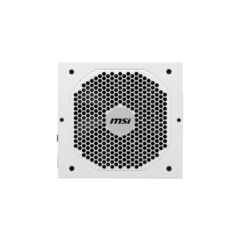 MSI MPG A750GF WHITE 750W, PC-Netzteil(weiß, 6x PCIe, Kabel-Management, 750 Watt)