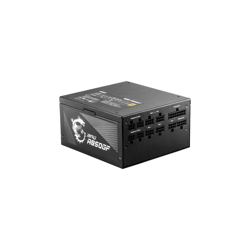 MSI MPG A850GF 850W, PC-Netzteil(schwarz, 6x PCIe, Kabel-Management, 850 Watt)