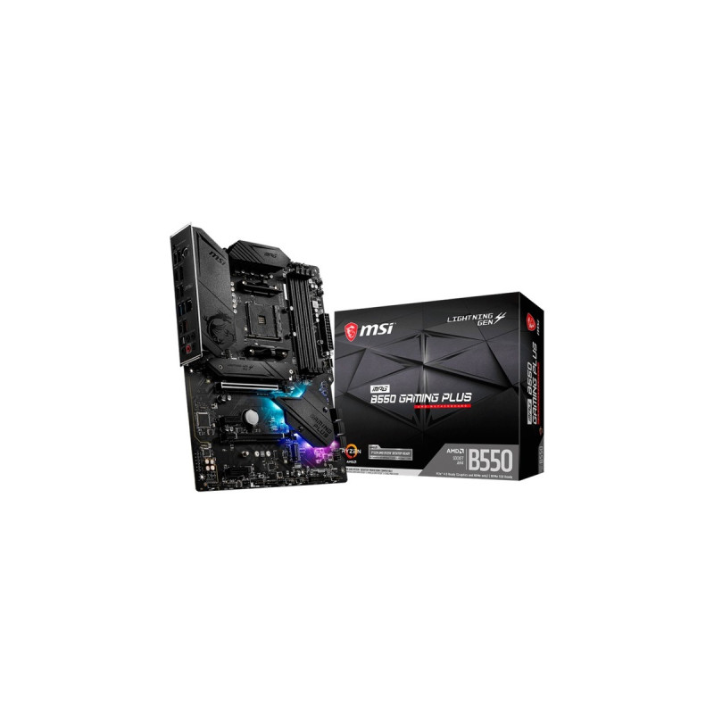 MSI MPG B550 GAMING PLUS, Mainboard(schwarz)