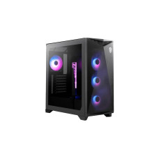 MSI MPG GUNGNIR 300R AIRFLOW, Tower-Gehäuse(schwarz, Tempered Glass)