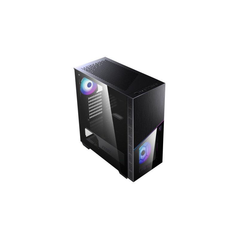 MSI MPG SEKIRA 100R, Tower-Gehäuse(schwarz, Tempered Glass)