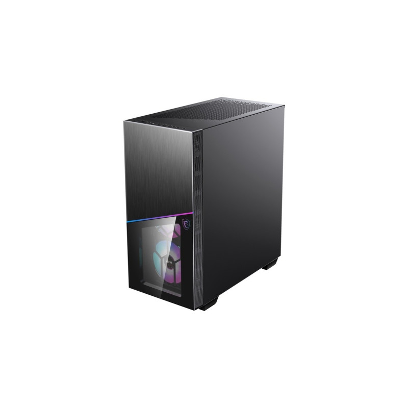 MSI MPG SEKIRA 100R, Tower-Gehäuse(schwarz, Tempered Glass)